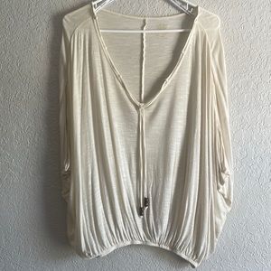 Jessica Simpson - Boho Batwing - Cream Top - Size XS